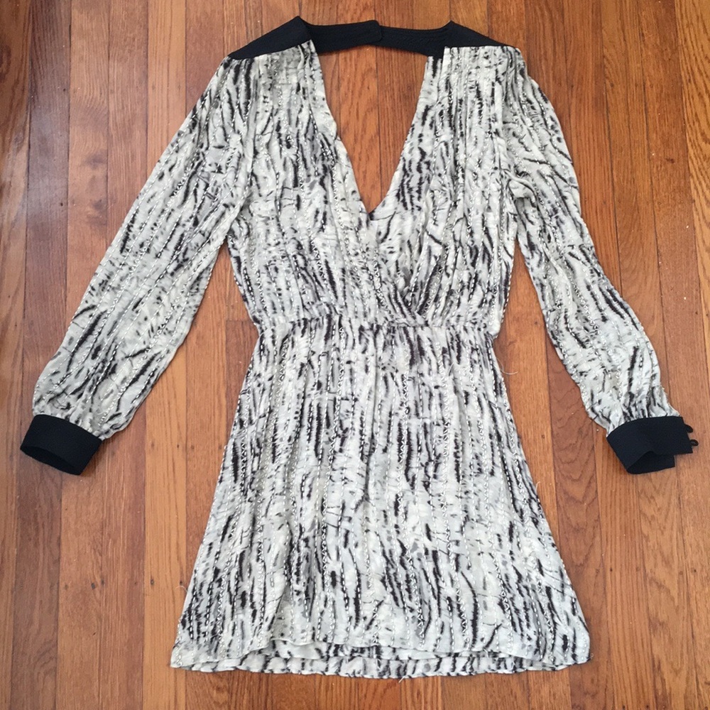 Parker Beaded Open Back Dress